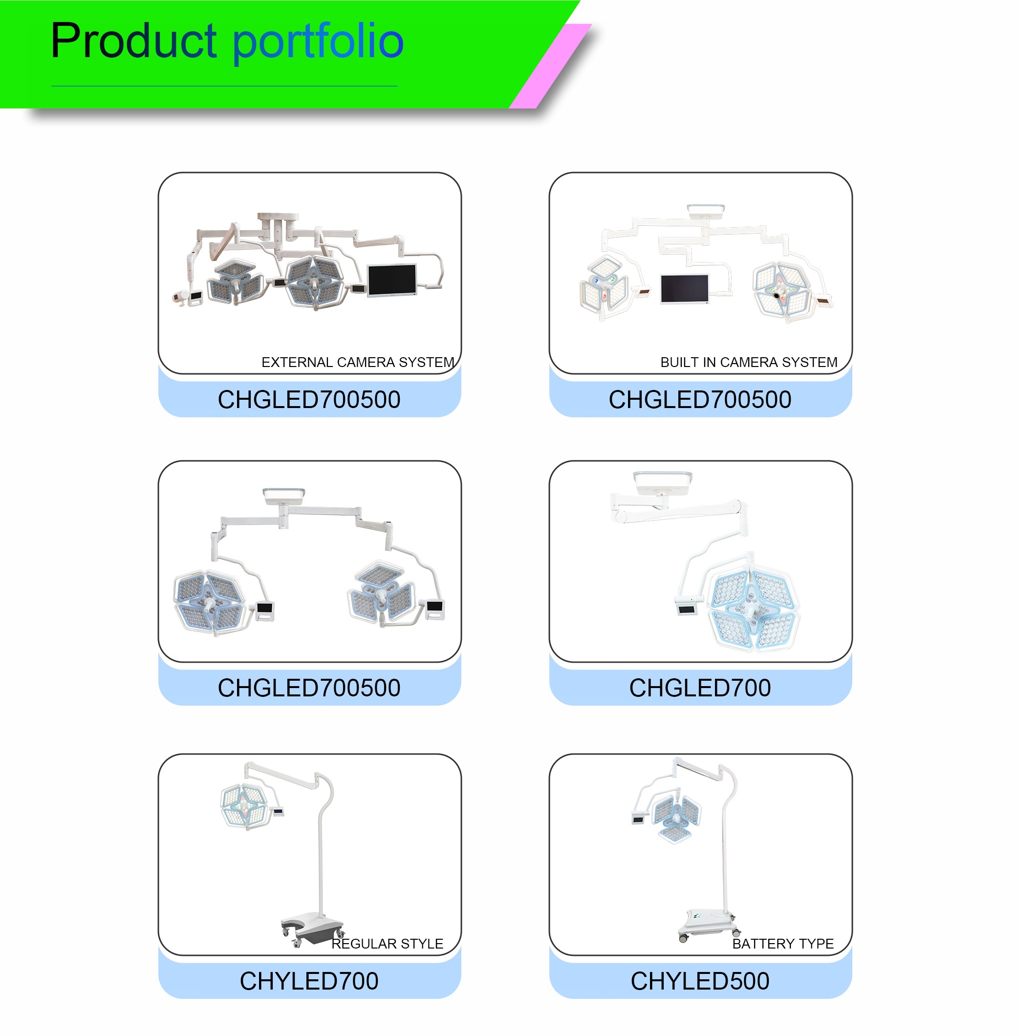 CE Certified Metal LED Operating Room Light with 4 Modes &amp; Electronic Focus Electric Power for Advanced OB/GYN and Neurosurgery