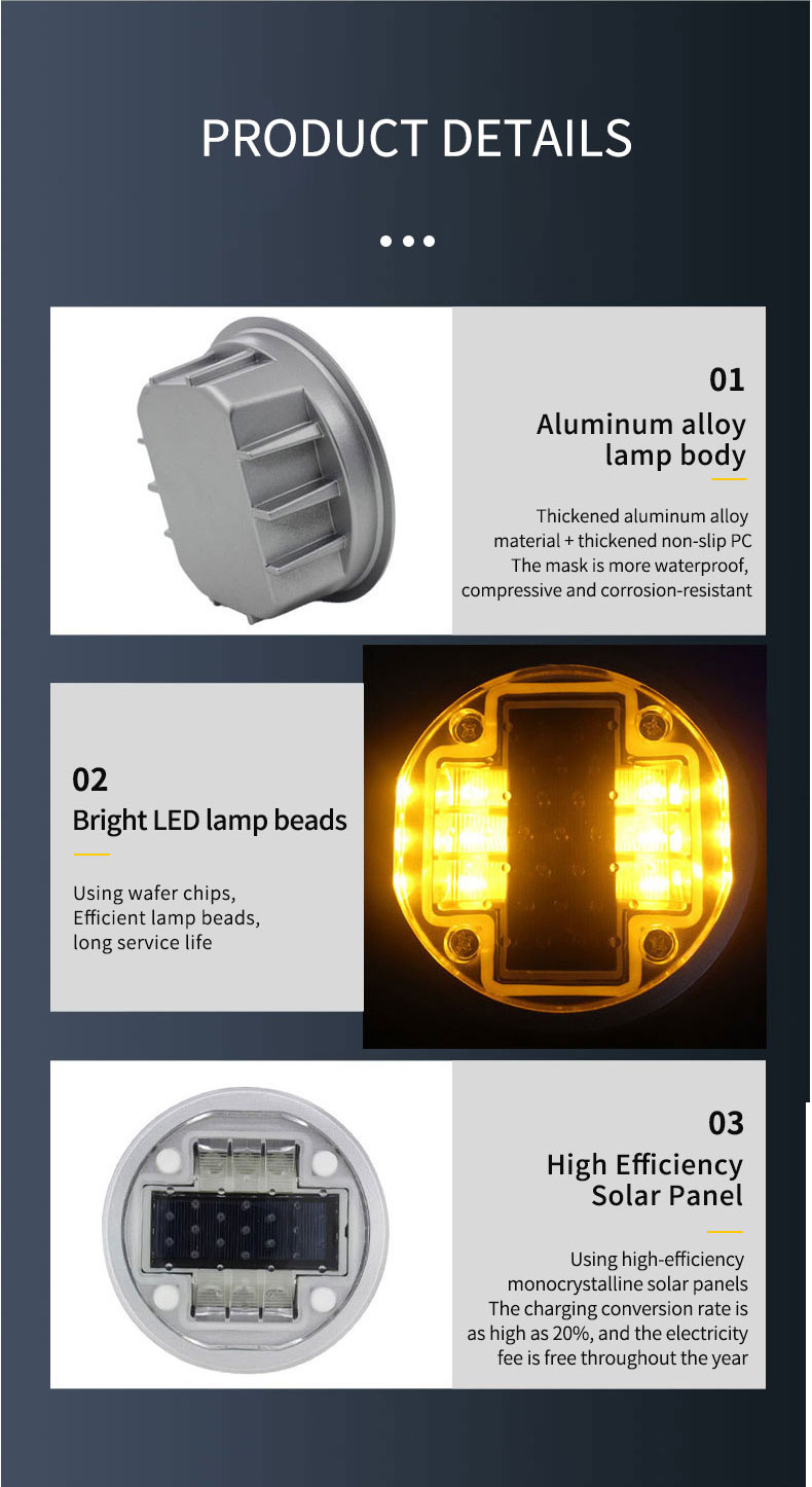 Solar Road Stud Detail 7