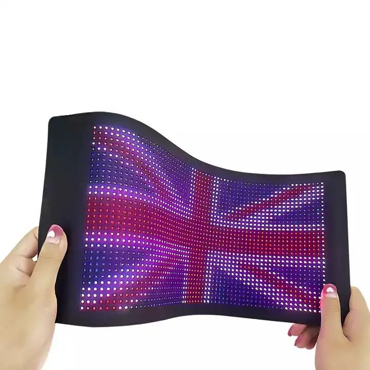 Flexible LED Display Panel for Car Window Advertising