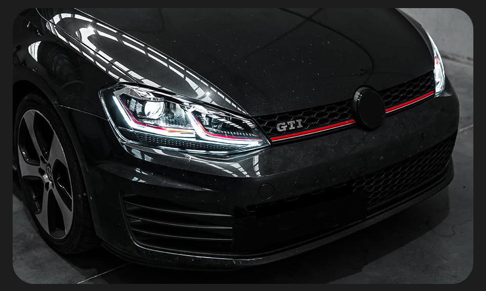 Car Light for VW Golf 7.5 MK7.5 LED Headlight 2018-2021 Headlights GOLF7.5 DRL Turn Signal High Beam Angel Eye Accessories