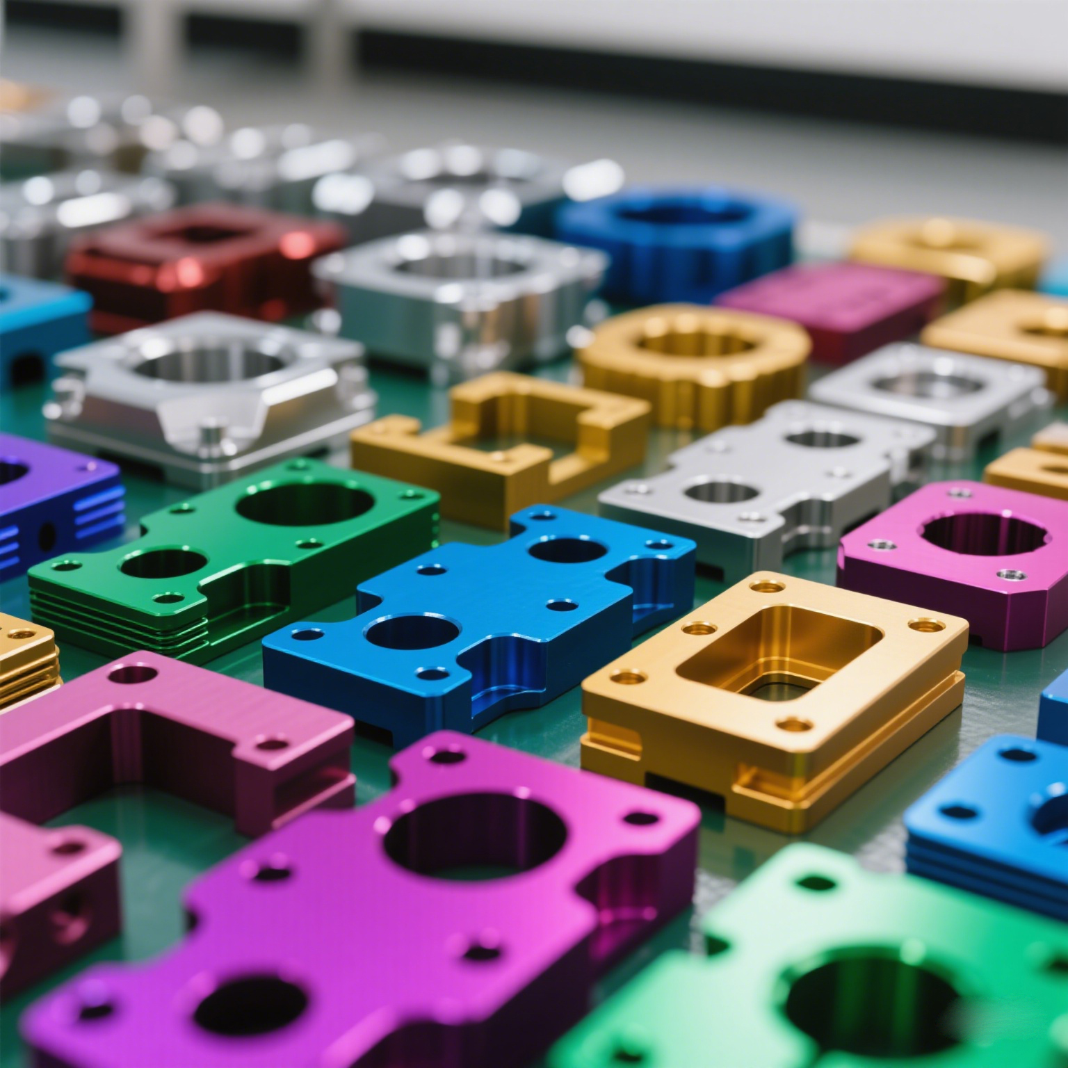 High Precision Aluminum CNC Machined Parts | Anodizing Surface Finish For Electronics &amp; Automotive