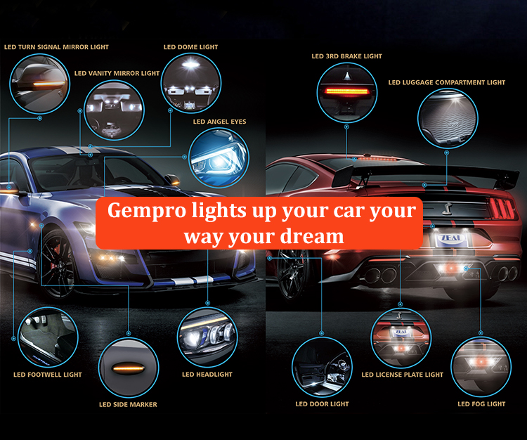 LED Car Mirror Turn Signal Light Banner