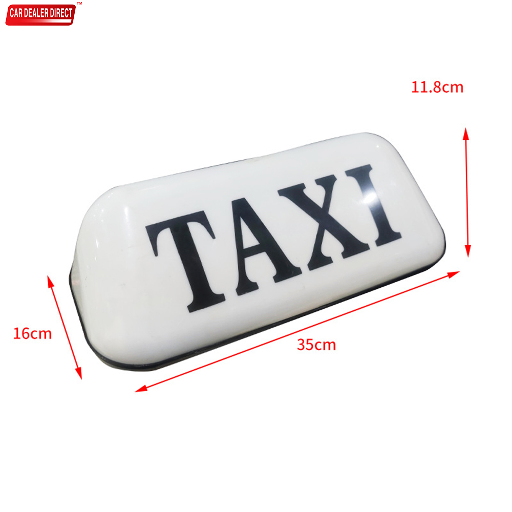 Customizable Taxi LED Light Sign Car Roof Box Universal Car Dome Light Taxi Light