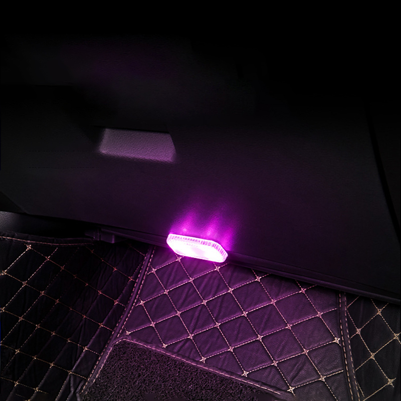 Wireless Intelligent Sensing Touch of LED Small Lights Inside the Car, No Wiring Modification for Car Ambient Lighting