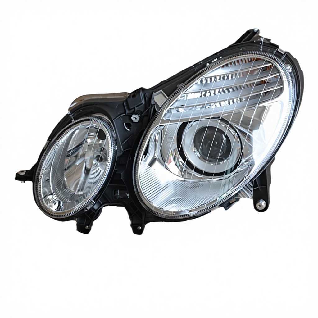 High Brightness Clear Lens Headlight for Mercedes Benz W211 E180 E200 E260 E300 Enhance Night Driving Safety Headlight