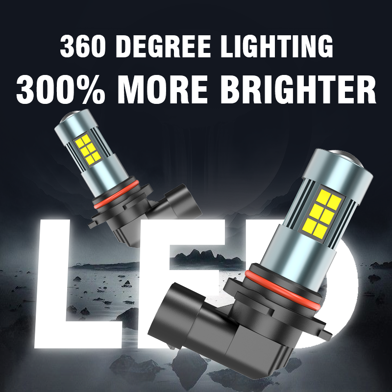 H8/H9/H11/H16/9005/9006/HB4/HB3/H10 LED Fog Light New IP67 Waterproof 6000K White Light Long Life Energy Efficient Automotive
