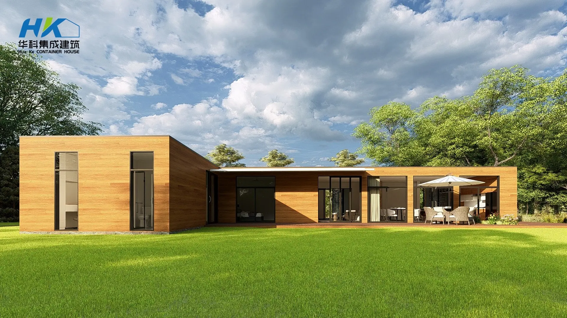 High-Quality Customized Modern Design Prefabricated Luxury Modular Container Villa House for Export Product, Pricelist