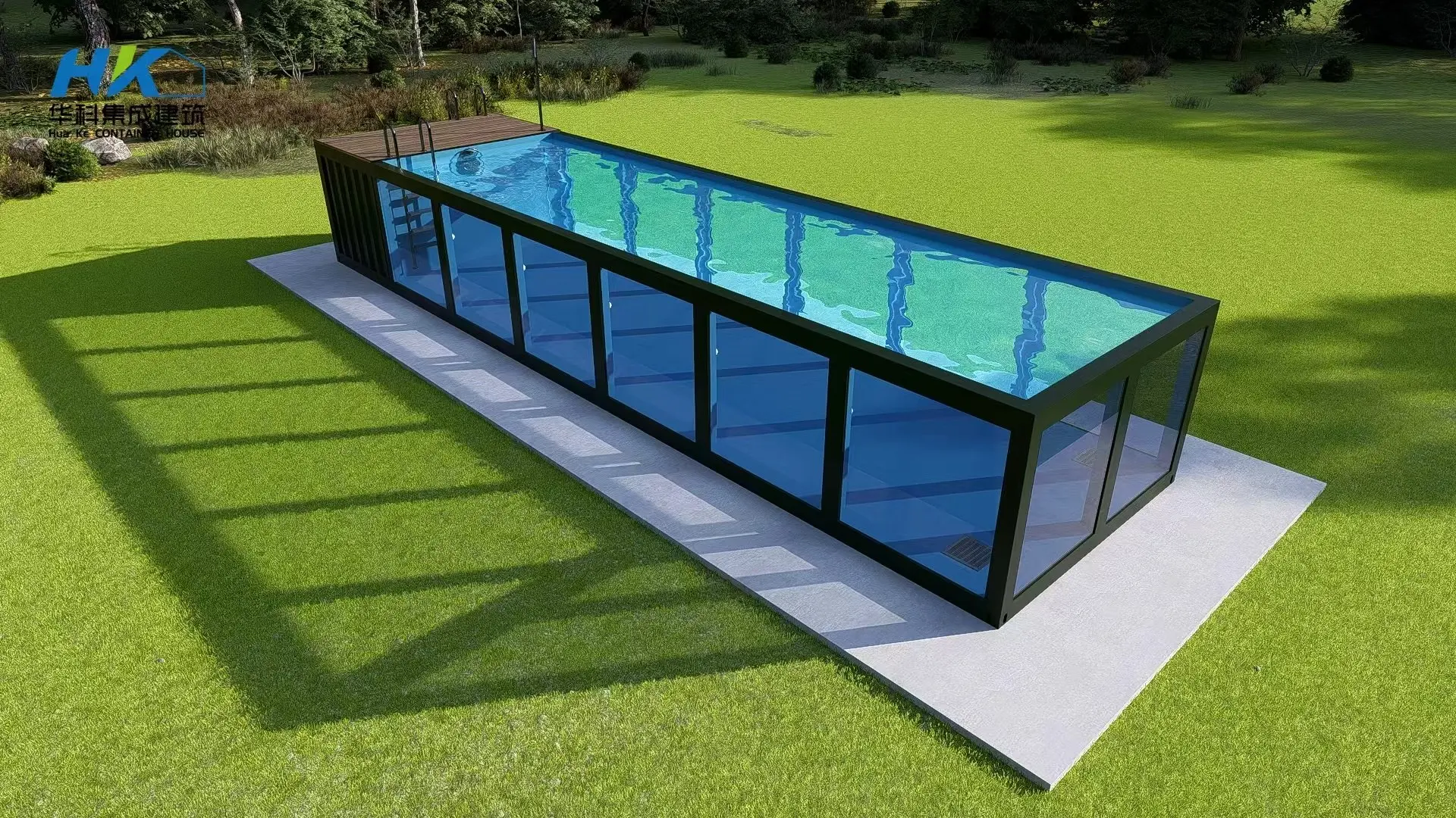 Swimming Pool Rendering 5