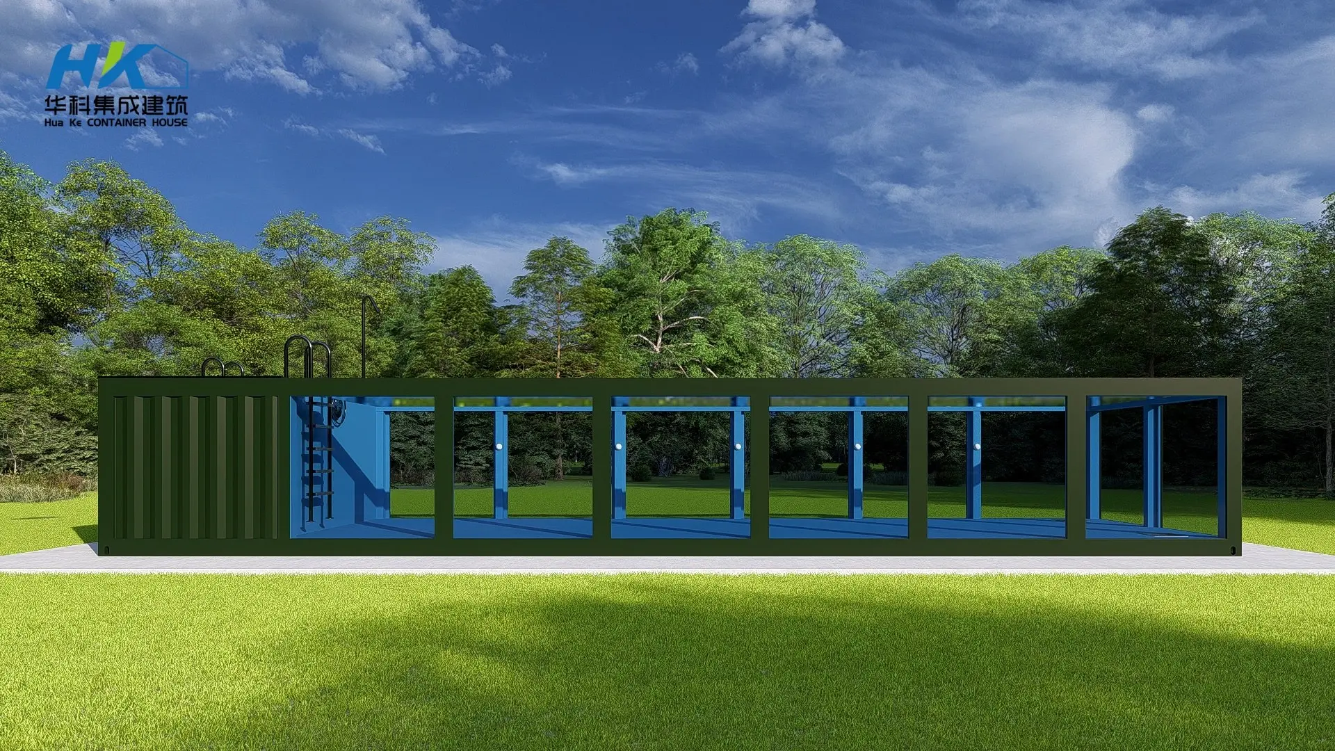 Swimming Pool Rendering 1