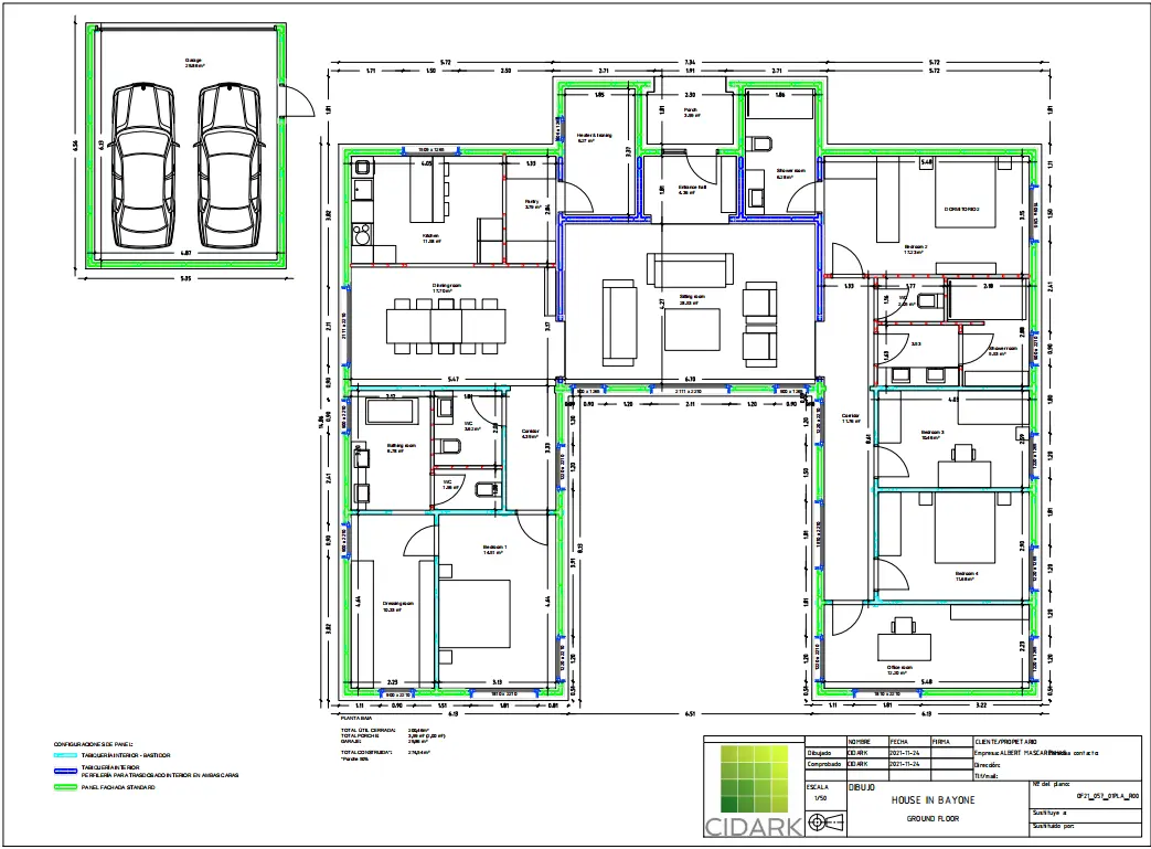 Steel frame house floor plan