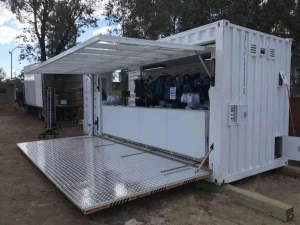 Custom 20ft expandable shipping container shop coffee shop