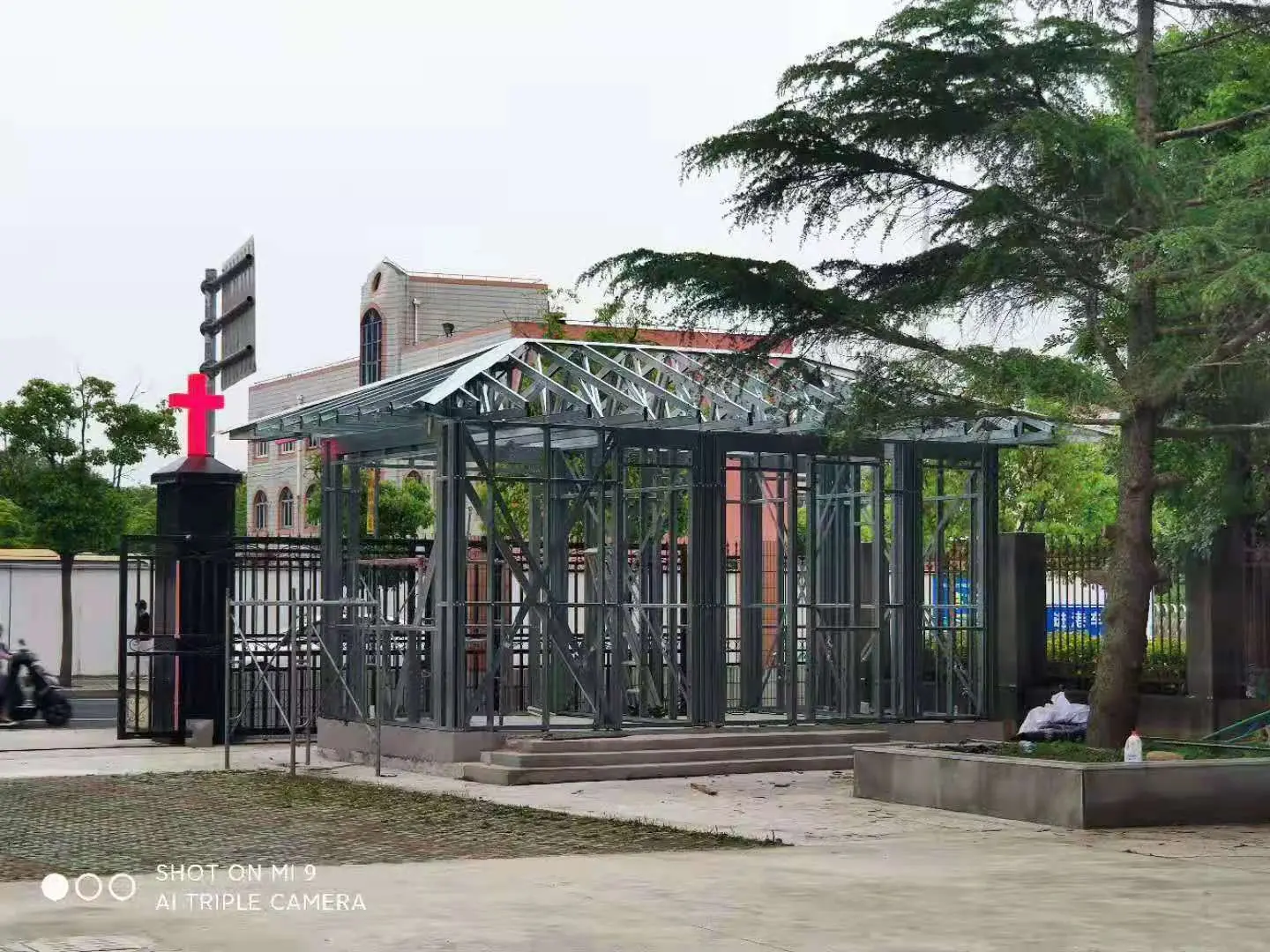Prefabricated steel structure framing
