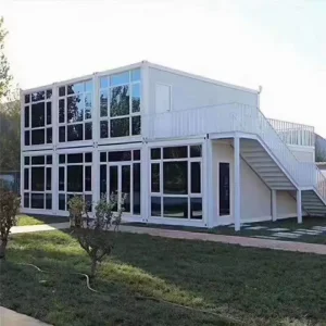 Affordable modular flat pack container house