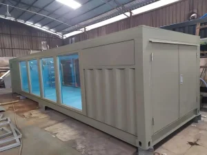 Custom Fiberglass Container swimming pool construction