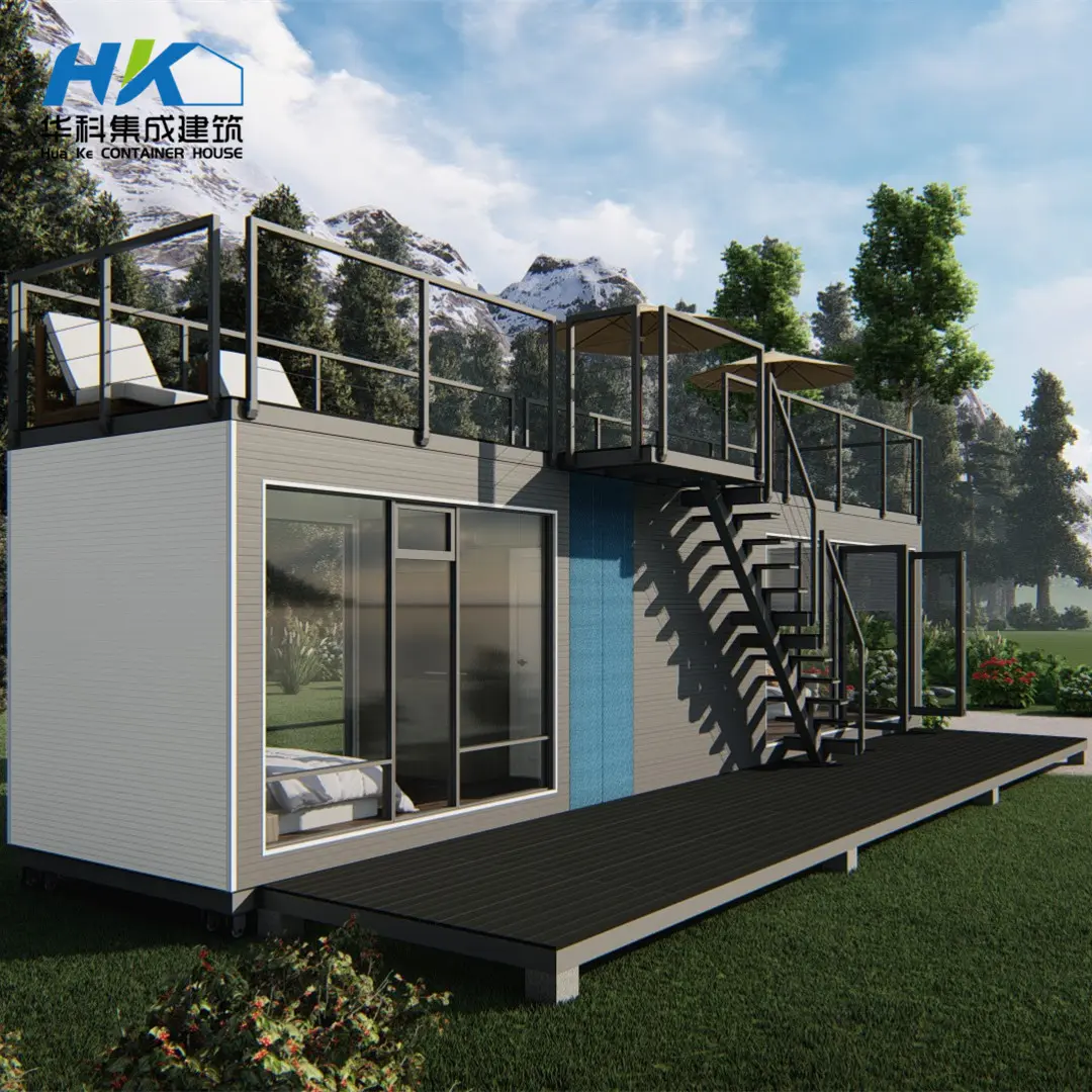 Wholesale Factory wholesale Living In A Container Home - Luxury modern comfortable prefab container house for America market.  - HK prefab Pricelist, Products