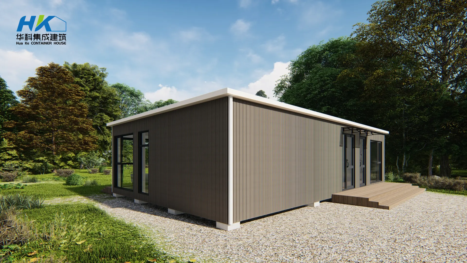 Container home architecture plan