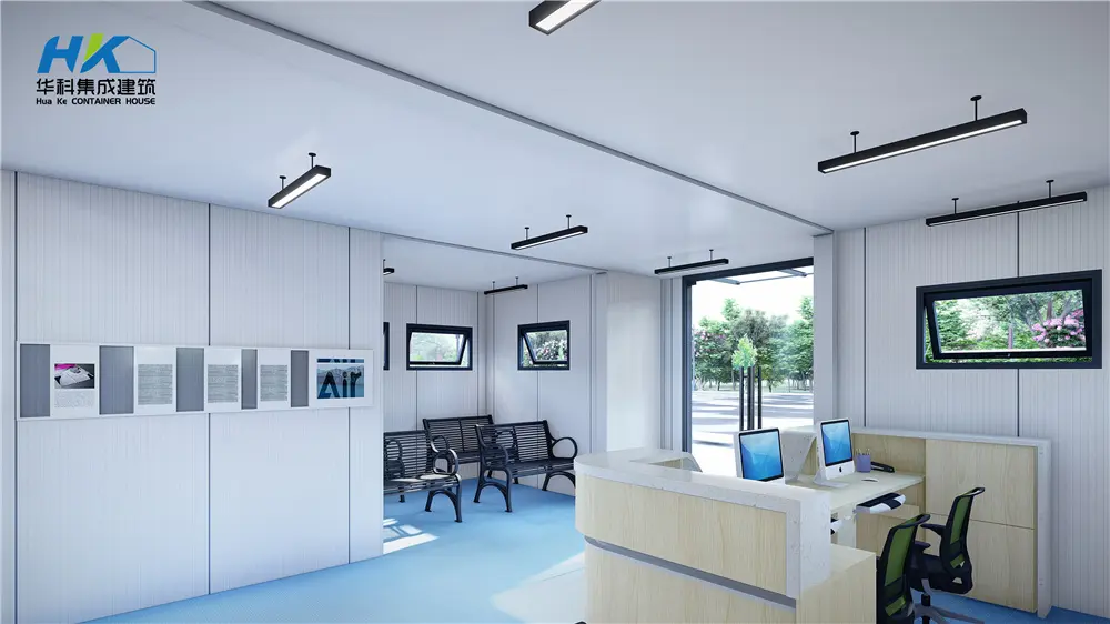 Modular Clinic Design Rendering 5