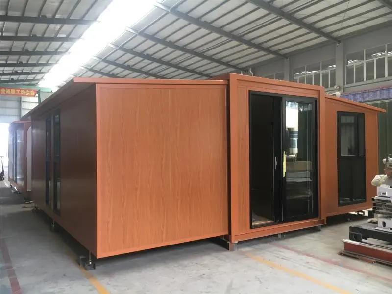 Expandable Container House Setup