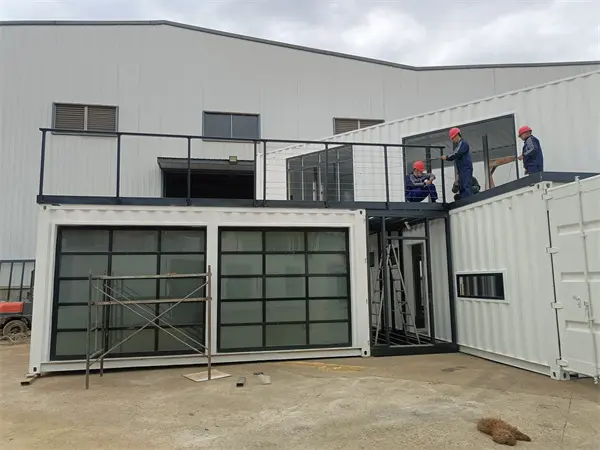 Custom Two-Story Idyllic Villa Luxury Building Container House Home Factory, Quotes