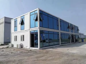 Modern prefab flat pack container office dorm