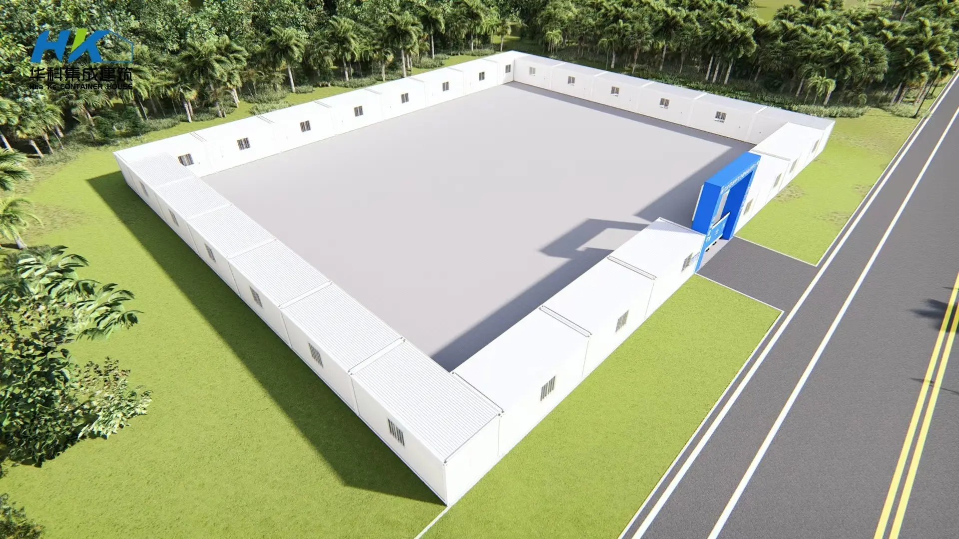 Container House Layout Plan