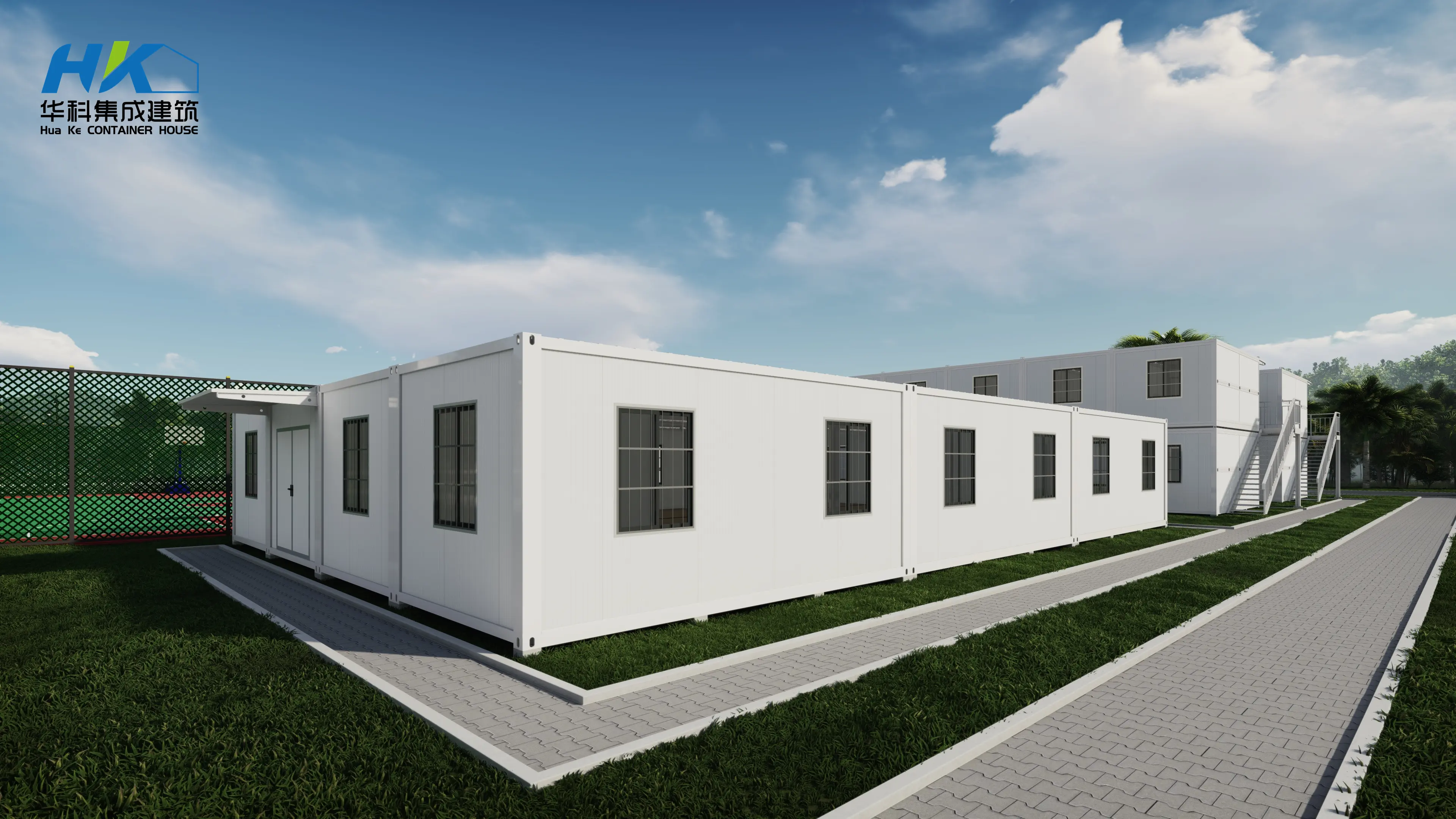 Temporary Building Rendering Technique 6