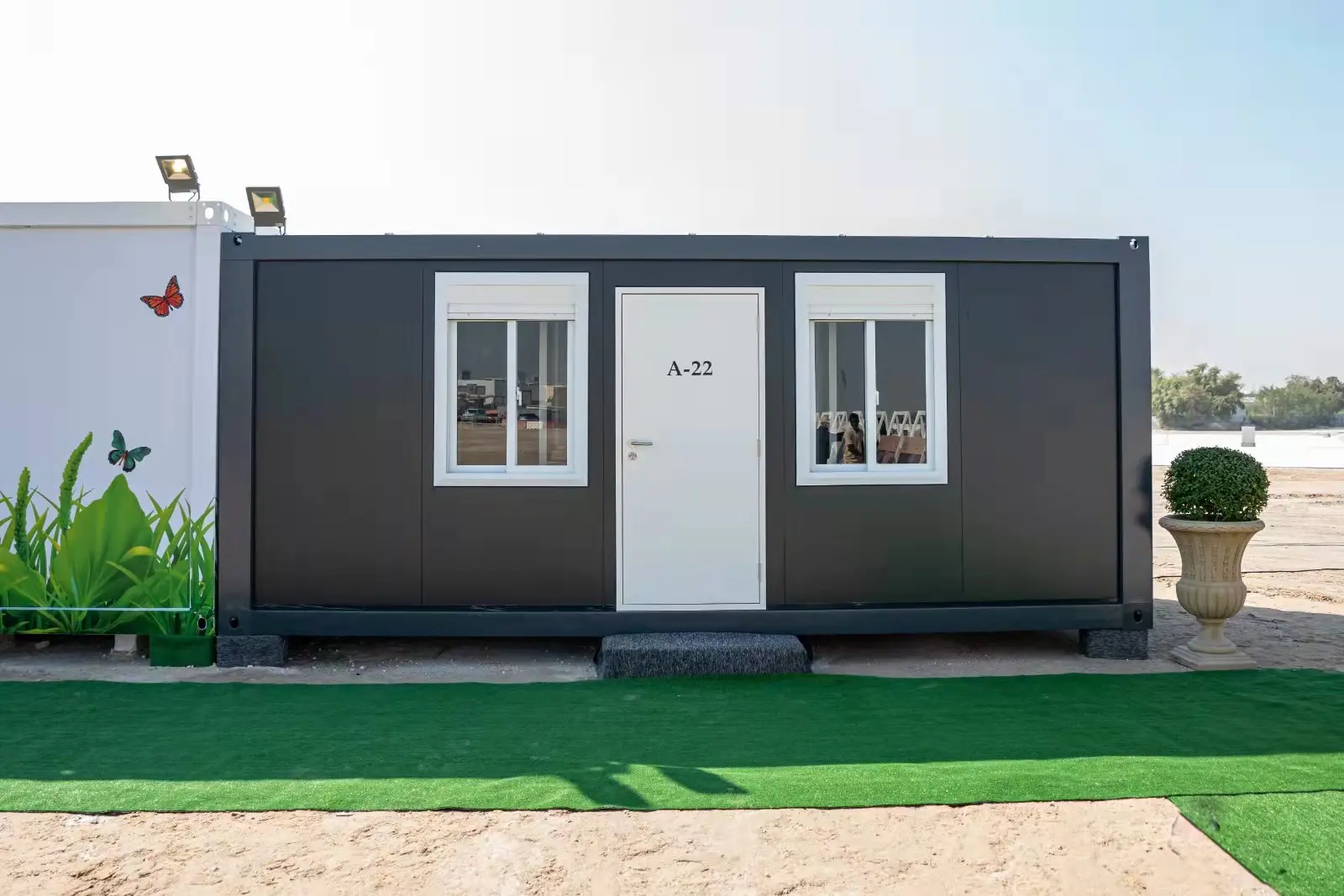 Wholesale Flat pack low cost fast built container house for labor camp.  Quotes, Suppliers