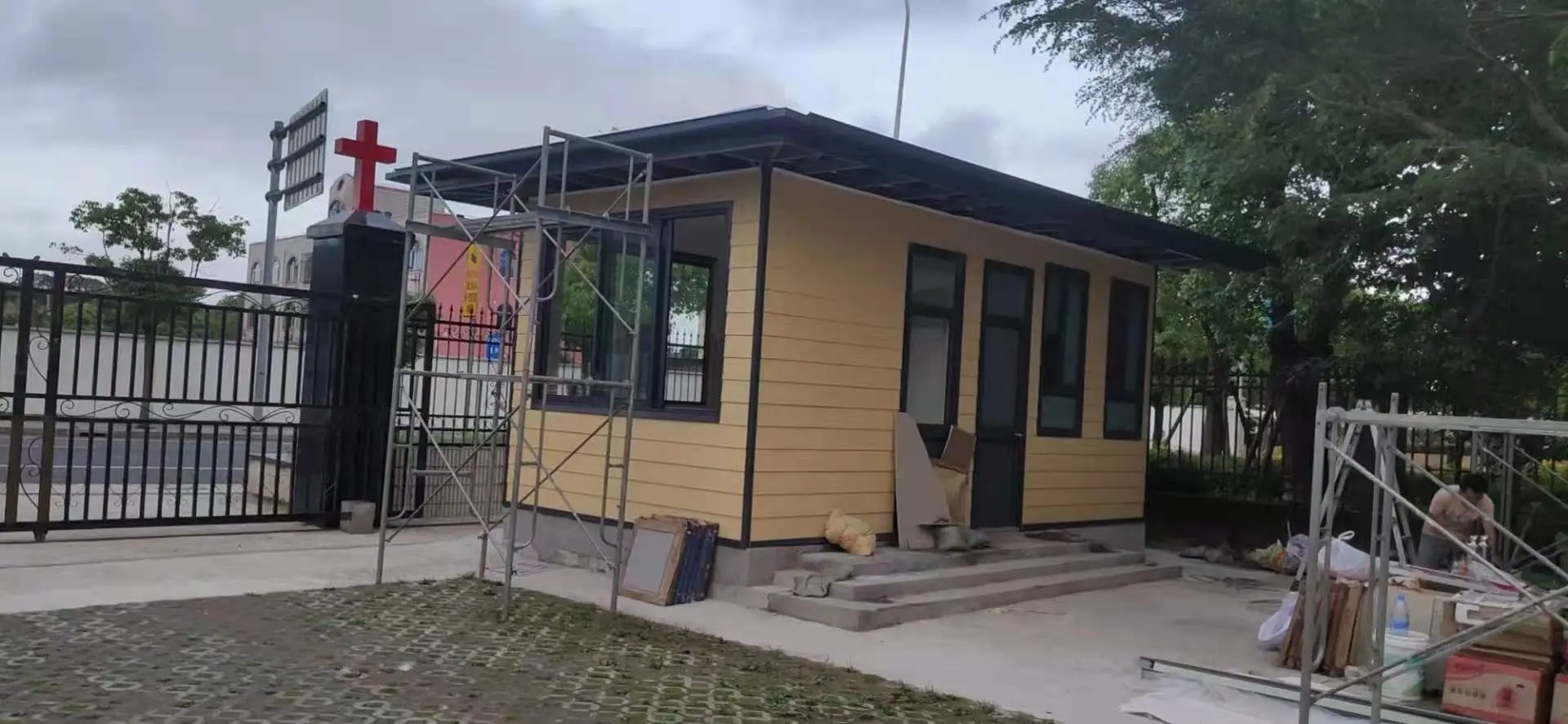 High-Quality Modular prefab light steel structure OSB prefabricated house .  Factory, Pricelist