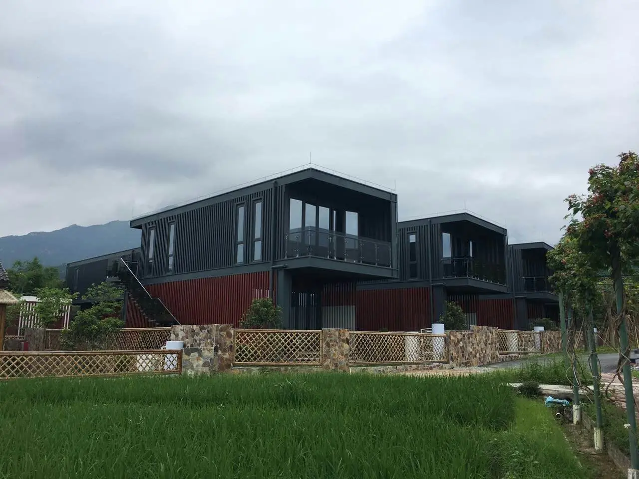 Modular container hotel project