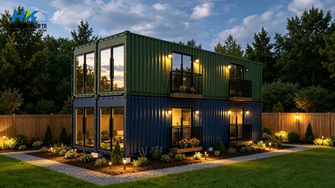 High-Quality Two Storey Luxury Prefabricated Customized Modular Container House Pricelist, Suppliers