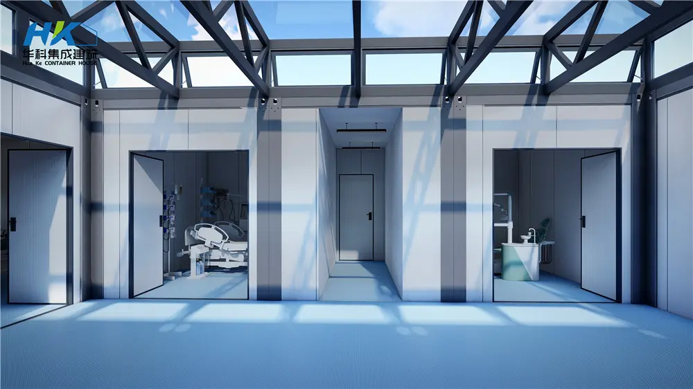 Modular Clinic Design Rendering 6