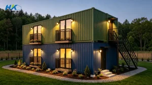 High-Quality Two Storey Luxury Prefabricated Customized Modular Container House Pricelist, Suppliers
