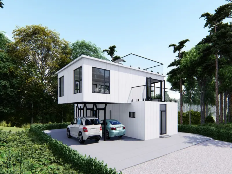Custom Long Lasting Modular Amazing Luxury Modified Two Story Container House Pricelist, Suppliers