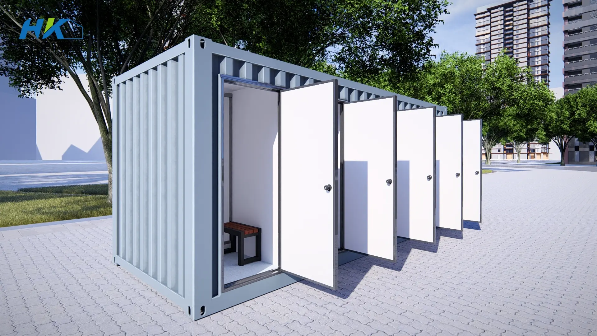 Custom 20ft /40ft Container Toilet And Shower Block Factory, Supplier