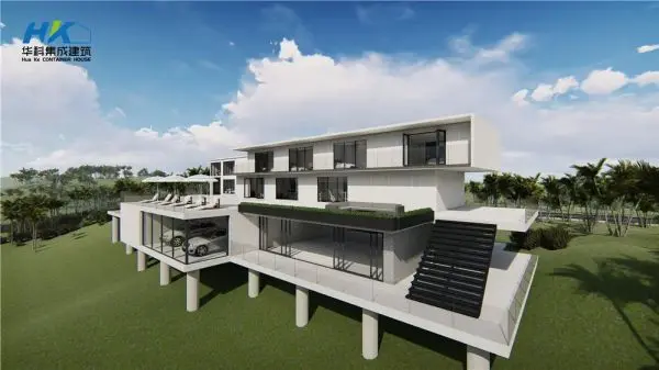 Wholesale Multi Storey Steel Structure Building Modern House Design Garden House Villa Style container house Product, Supplier