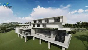 Wholesale Multi Storey Steel Structure Building Modern House Design Garden House Villa Style container house Product, Supplier