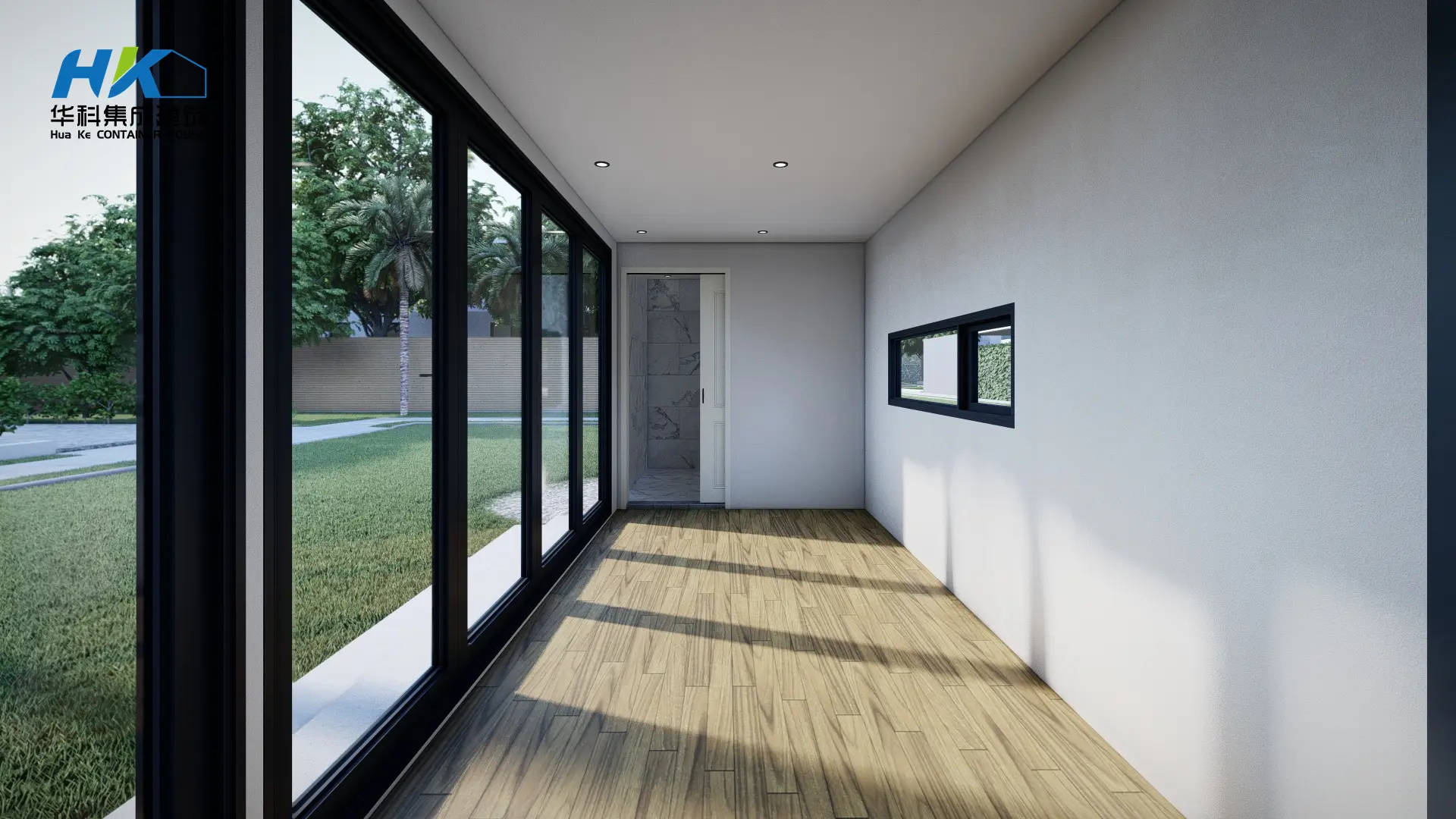 Container home customizable interior layout