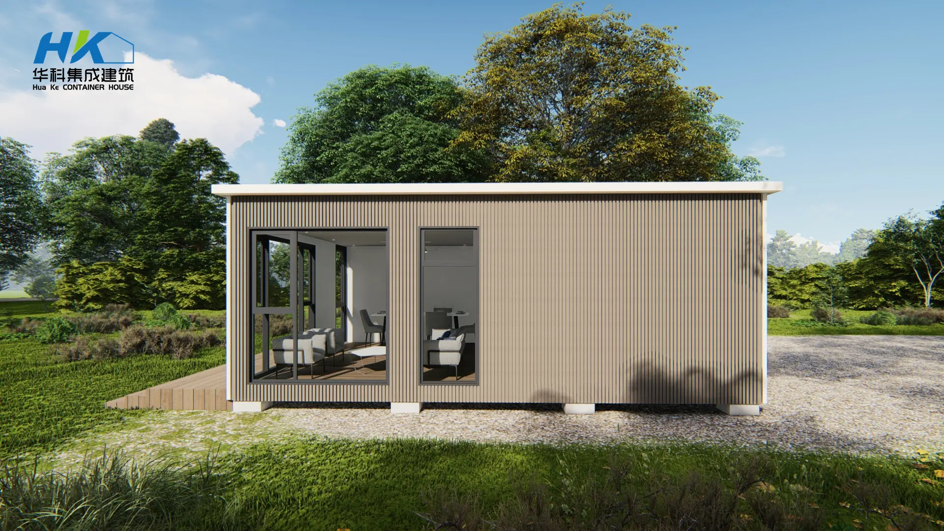 Container home modern finish