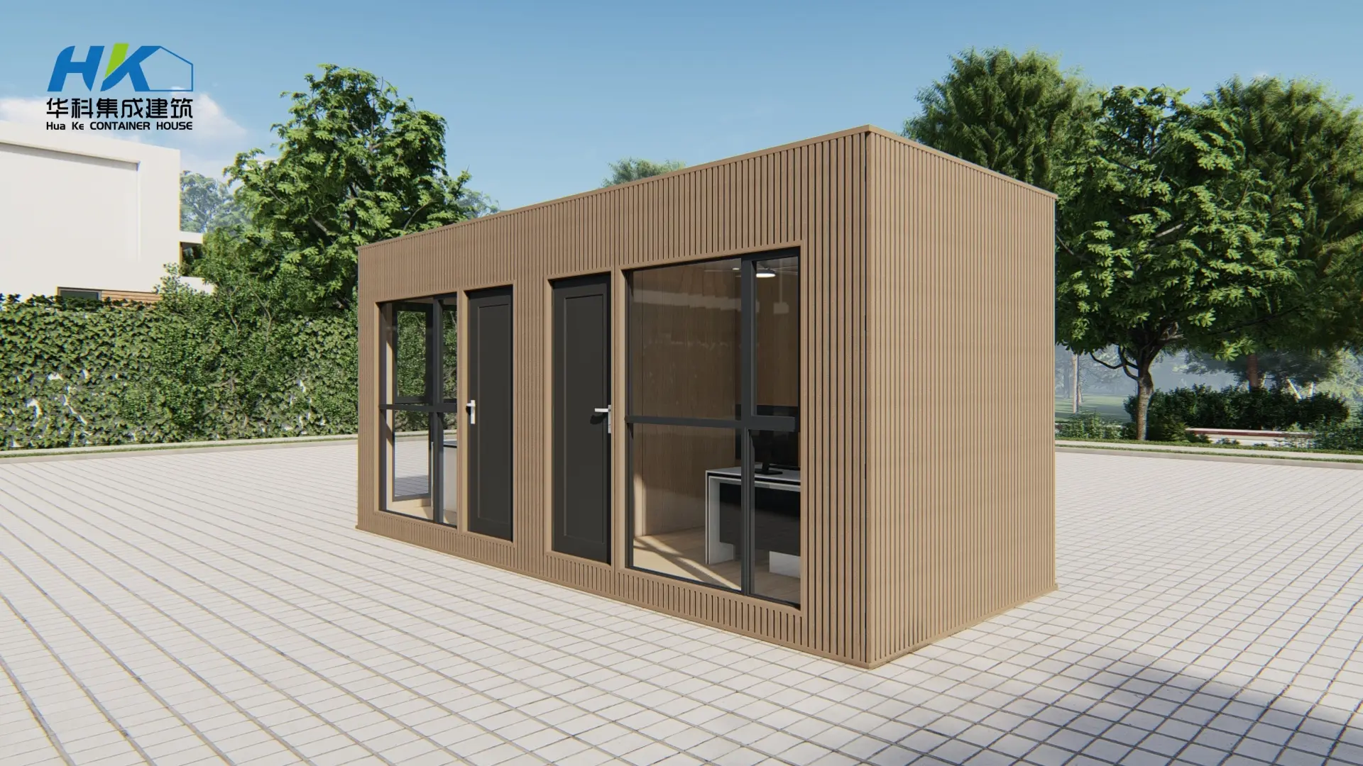 Containerized Office Detail 2