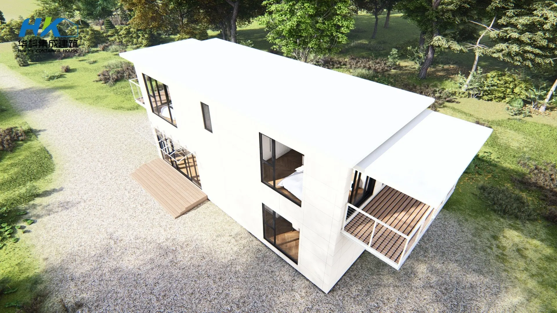 Container House Side View