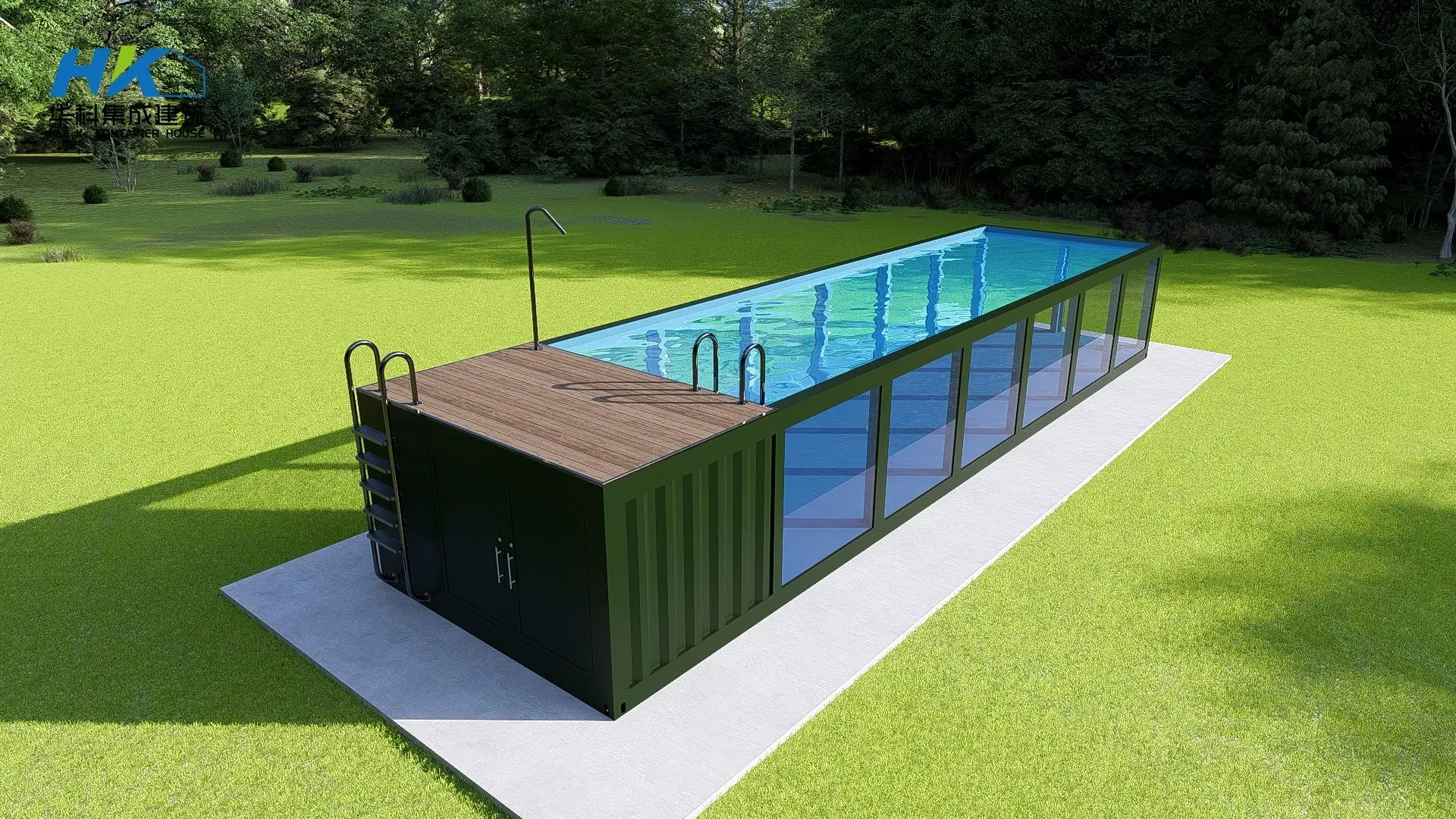 Swimming Pool Rendering 2
