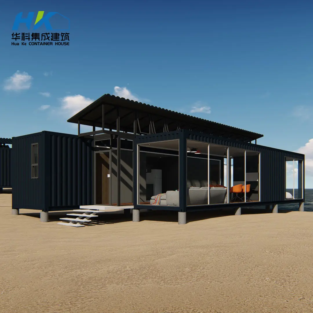 Custom 2*40ft Modified Shipping Container House Quotes, Supplier