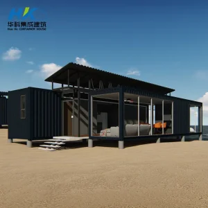 Custom 2*40ft Modified Shipping Container House