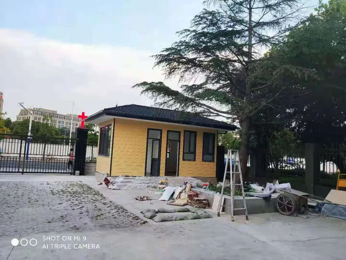 LGS steel frame house assembly