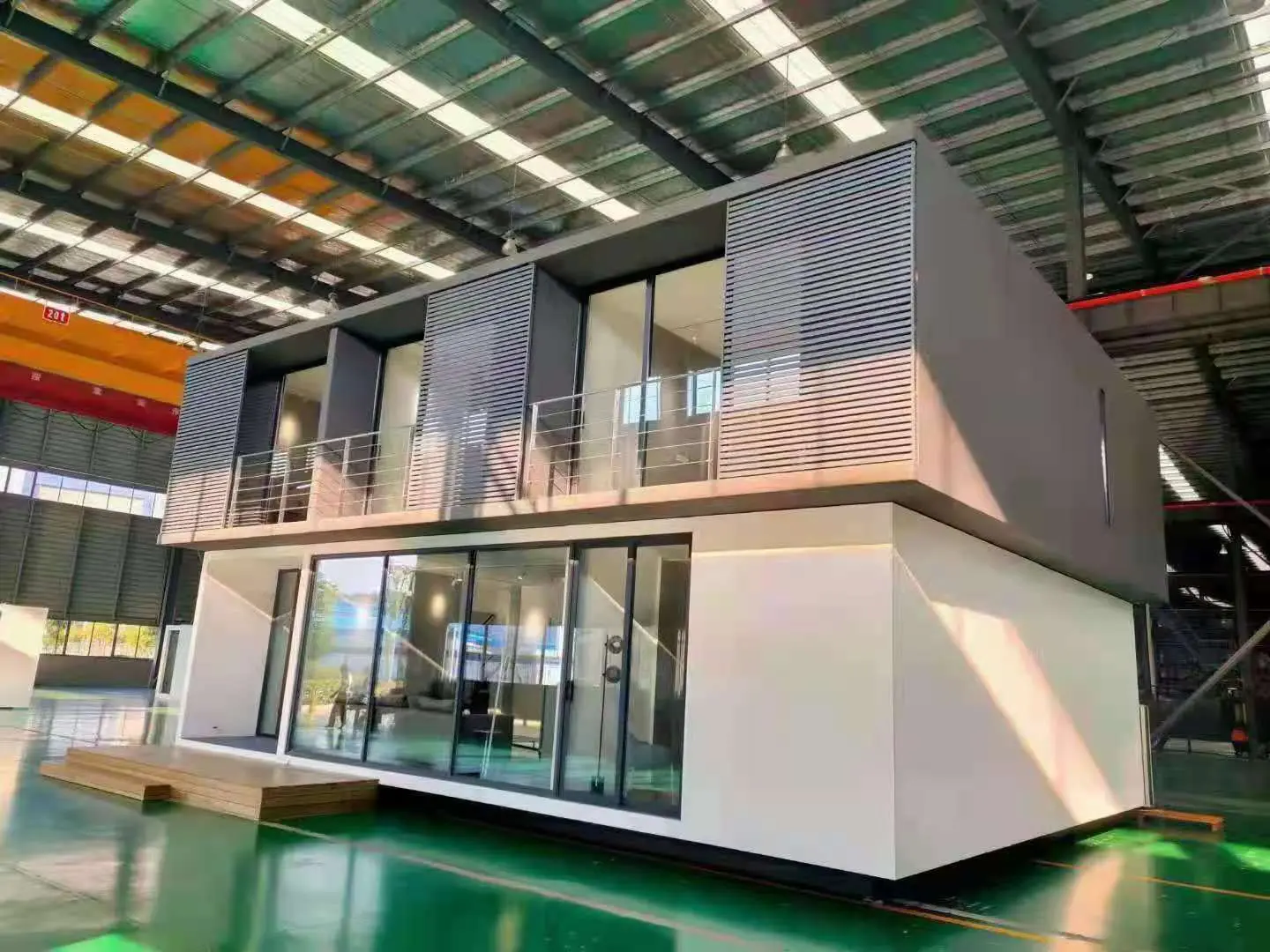 Wholesale Steel frame modualr modern design prefabricated house .  Factory, Product