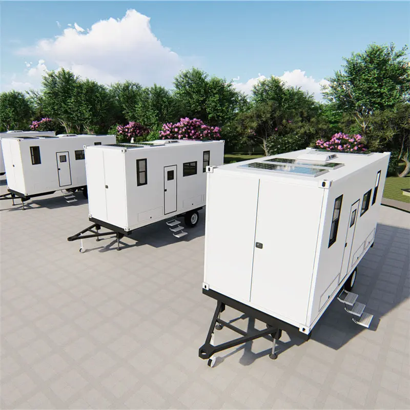 OEM Customized Modular Fiberglass Mobile Caravan Factories, Quotes