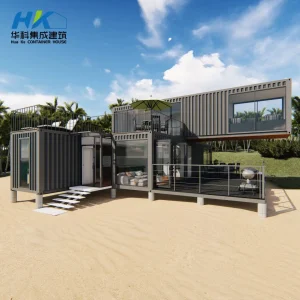 Custom 3*40ft Two Story Modular Prefabricated Shipping Container Home