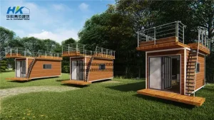 Custom 1x20ft Tinny Container House big living