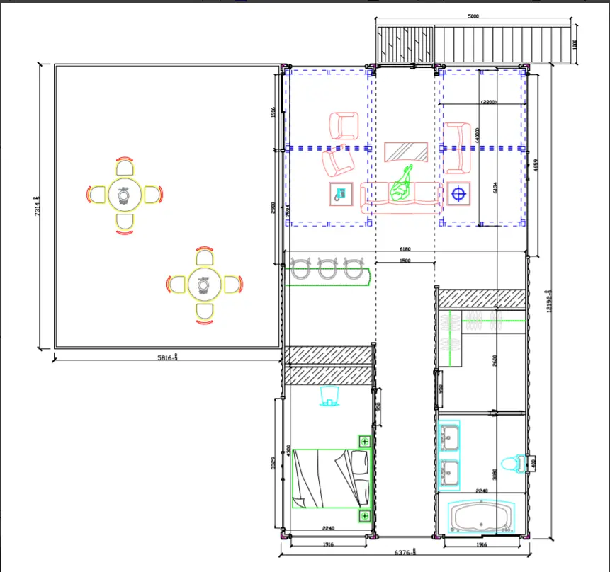 Second floor layout