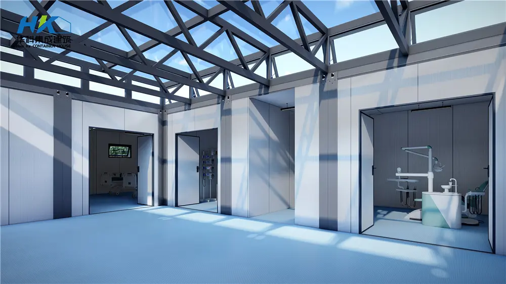 Modular Clinic Design Rendering 7